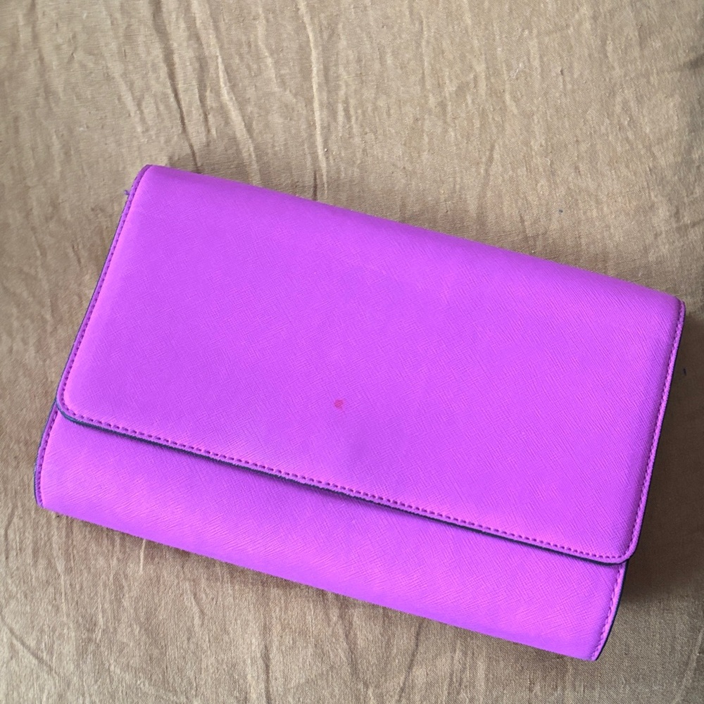 H&M Vibrant Purple Clutch